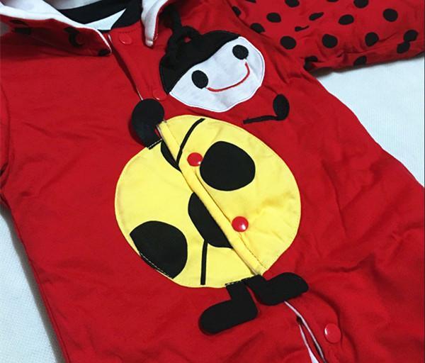 Cozy Cartoon Baby Rompers for Autumn & Winter