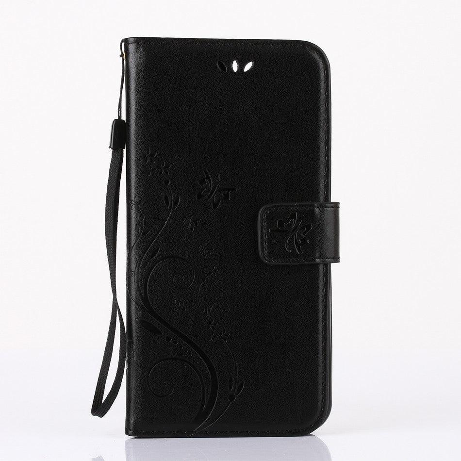 Girls Flip Wallet Case for iPhone 13/12 Mini - Stylish PU Leather