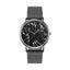 Montre de poignet pour femmes en marbre rose doré de luxe