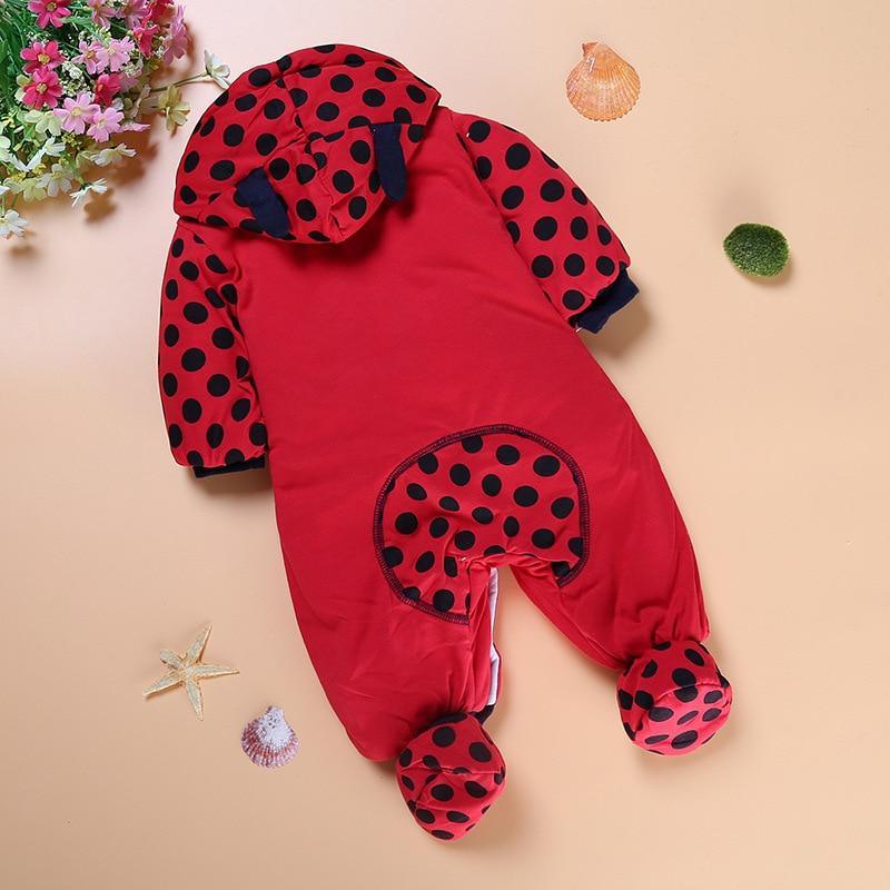 Cozy Cartoon Baby Rompers for Autumn & Winter