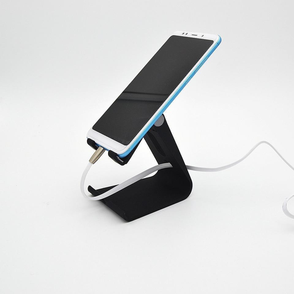 Flexible Rotating Universal Phone Holder for Desktop Use