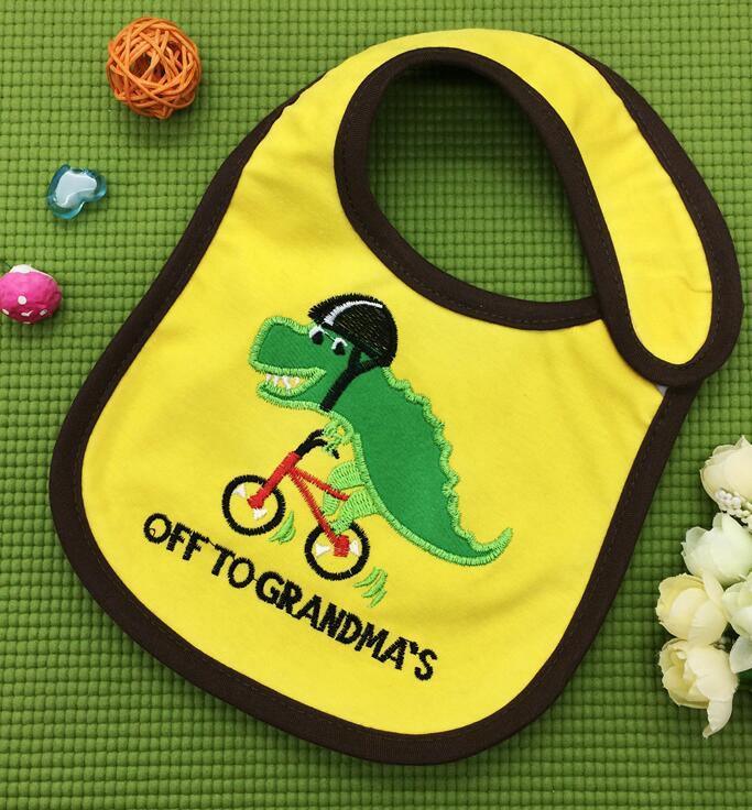 Bibs de bebé de algodón moderno de lujo - Bandana impermeable para infantes