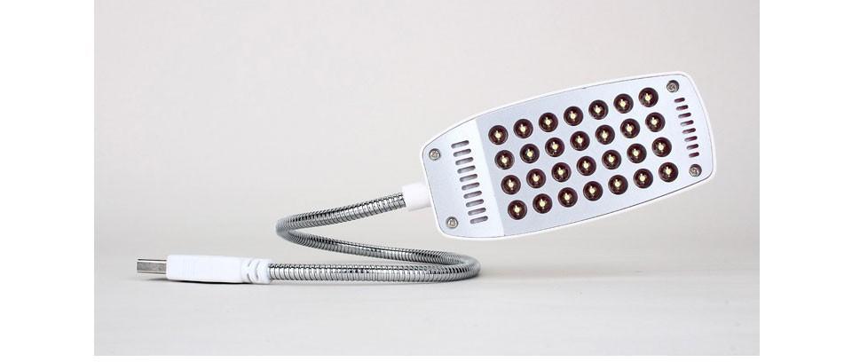 STEVVEX LED Flexible Desk Lamp - USB Powered, Ultra Bright