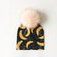 Luxury Cartoon Print Cotton Beanie Hat for Kids