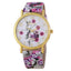 Montre à Quartz en Cuir PU Élégante pour Femmes