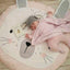 Deluxe Cartoon Animal Play Mat for Infants - Foldable Cotton Rug - Korvel