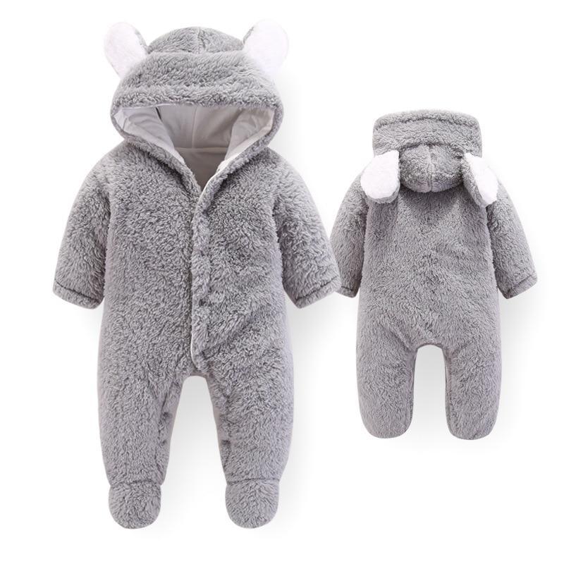 Salopettes d'hiver confortables pour bébé - Combinaison unisexe pour nourrissons