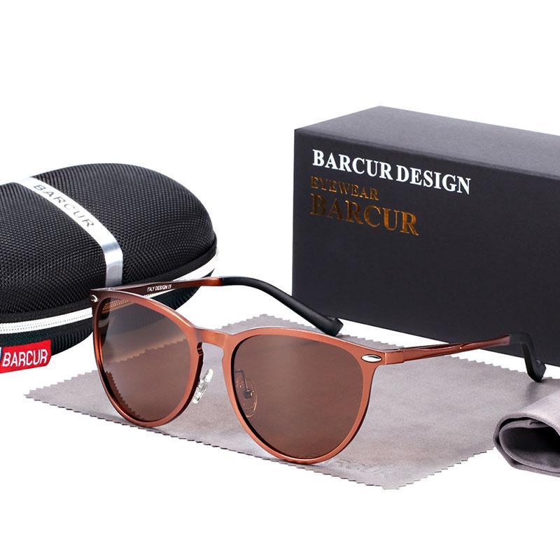 Retro Aluminum Magnesium Polarized Sunglasses