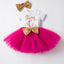 Fluffy Pink Tutu Dress for Baby's First Birthday