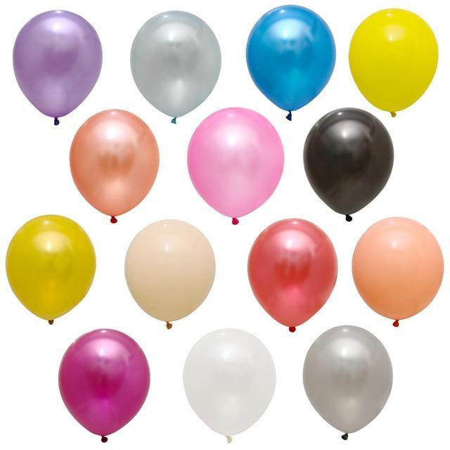 Luxury Shiny 20pcs Happy Birthday Party Balloons