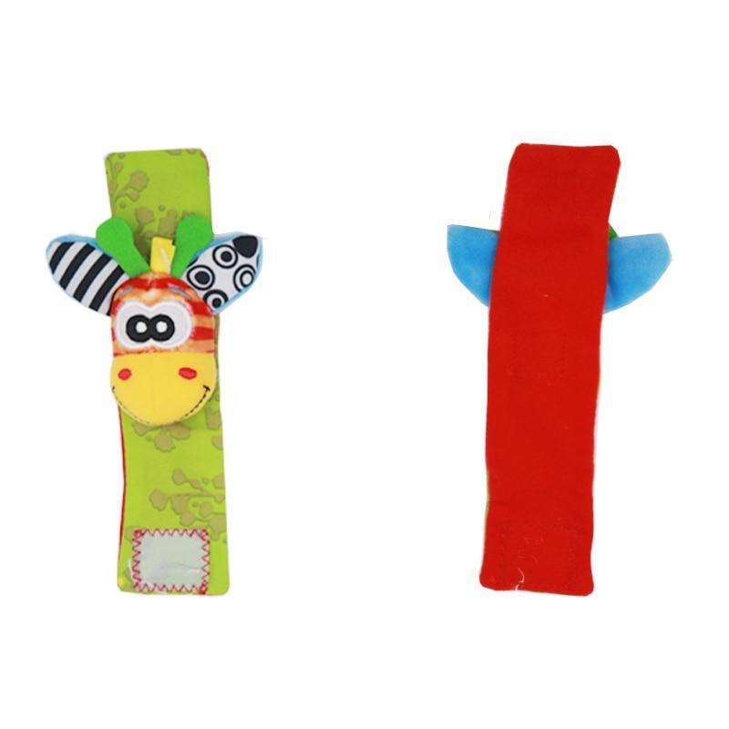 Sonajeros Coloridos para Muñecas y Calcetines para Pies para Infantes