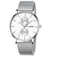 Montre classique décontractée en métal unisexe de luxe