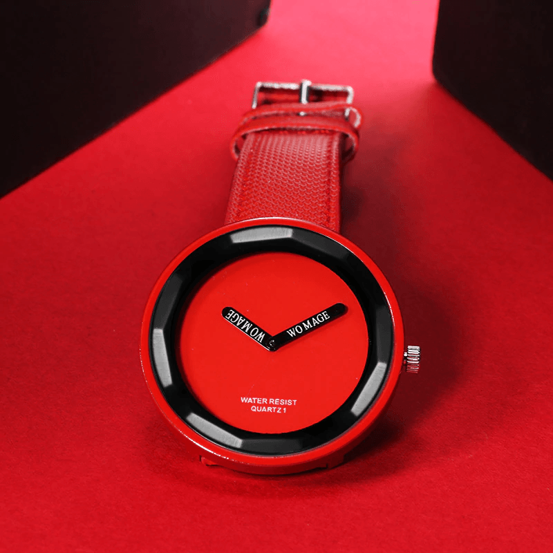 Vintage Retro Classic Women's Leather Watch