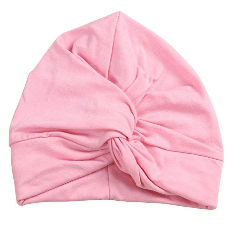 Gorro Turbante de Algodón Suave para Niñas - Estilo Bohemio
