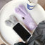 Funda de Peluche Linda y Esponjosa para iPhone - Diseño de Orejas de Conejo