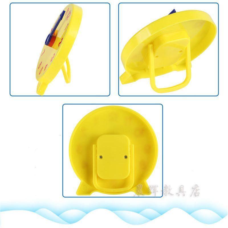 Horloge d'apprentissage Montessori pour enfants - Outil éducatif pour le temps