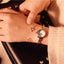 Montre Bangle en Or Rose Élégante pour Femmes