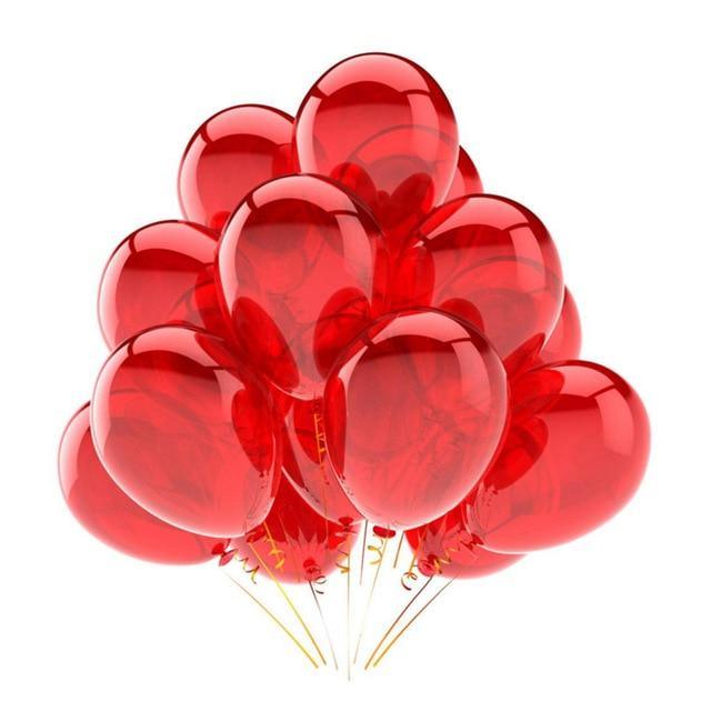 Luxury Shiny 20pcs Happy Birthday Party Balloons