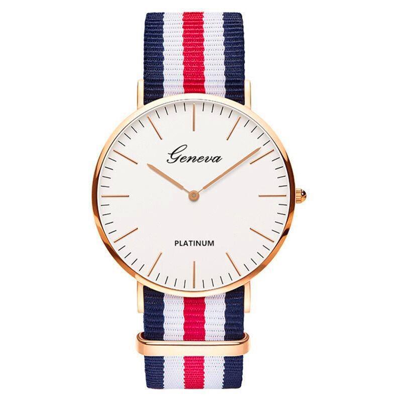 Luxury Unisex Quartz Watch with Elegant Strap Design