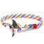 Pulsera de Cola de Ballena de Moda para Hombres y Mujeres