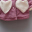 Cozy Velvet Winter Coats for Baby Girls - Heart Print Hoodies - Korvel