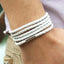 Trendy Black Retro Wrap Leather Bracelet for Men