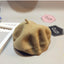 Pure Wool Baby Beret Hat in Modern Retro Design