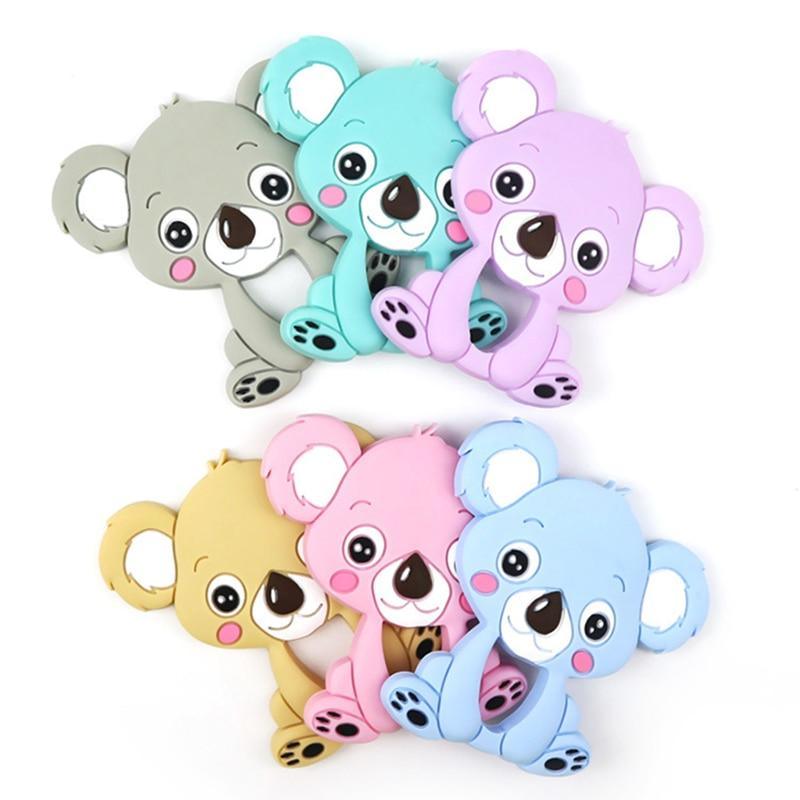Unique Baby Koala Silicone Teether - Food Grade Soft Chew Toy