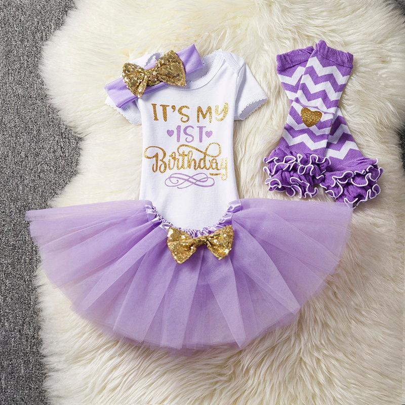 Fluffy Pink Tutu Dress for Baby's First Birthday