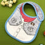 Bibs de bebé de algodón moderno de lujo - Bandana impermeable para infantes