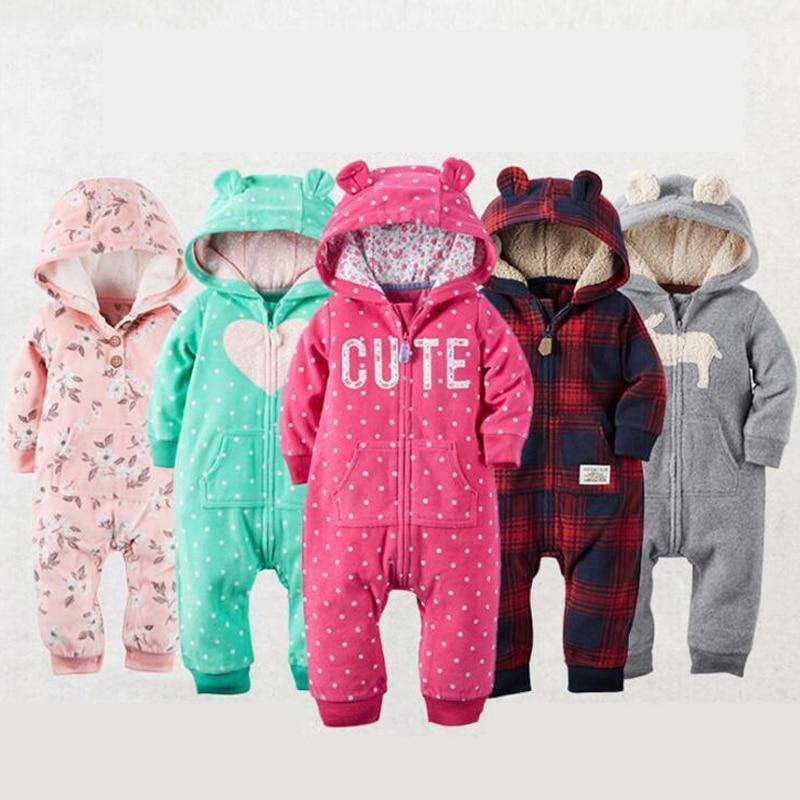 Combinaison en polaire corail douillette pour bébé pour toutes les occasions