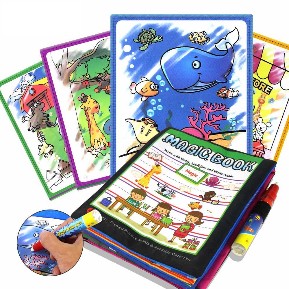 Coolplay Magic Water Drawing Book - Educational Art Toy