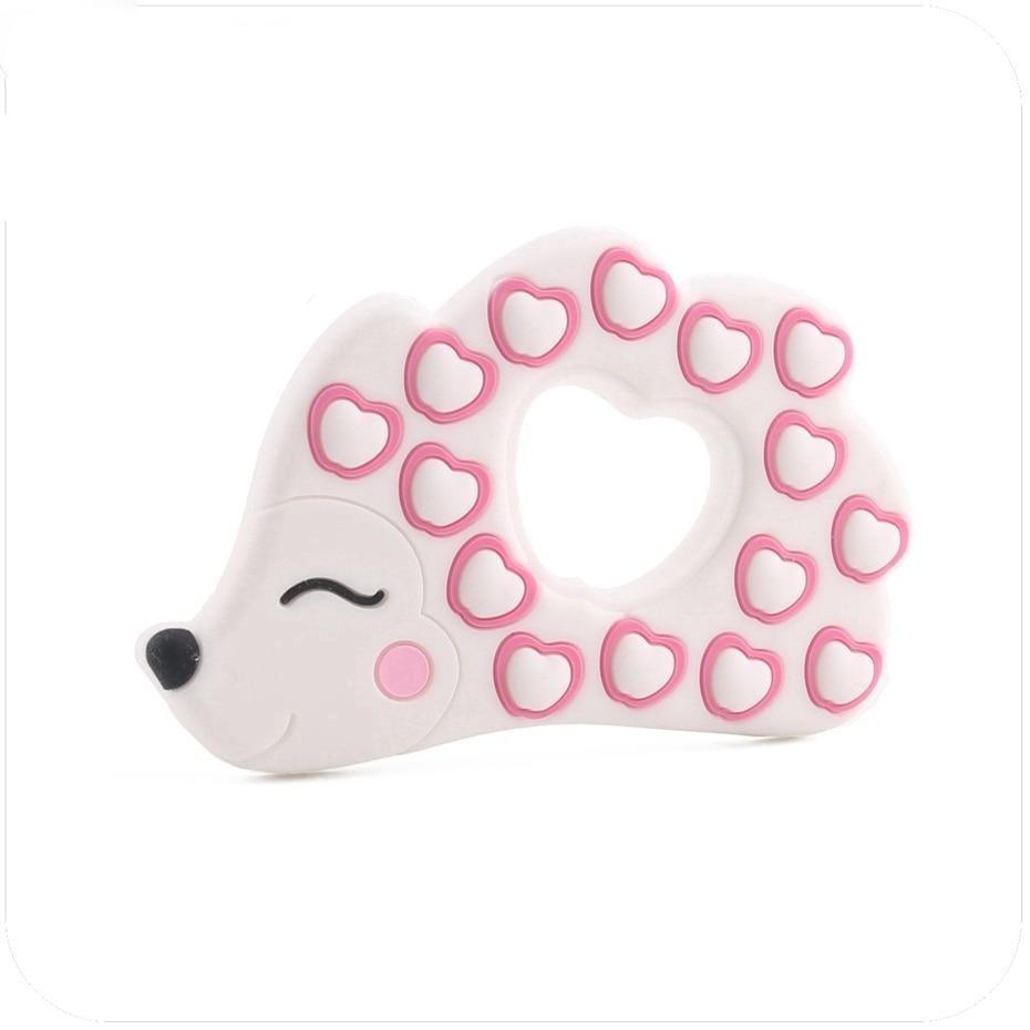 BPA Free Silicone Teether - Cartoon Animal Design