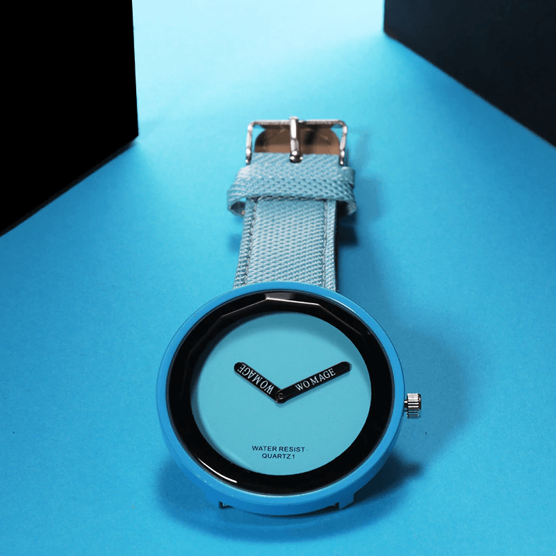Montre en cuir pour femmes élégante - Design minimaliste