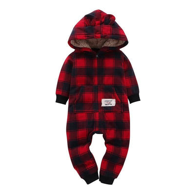 Cozy Coral Fleece Baby Romper for All Occasions