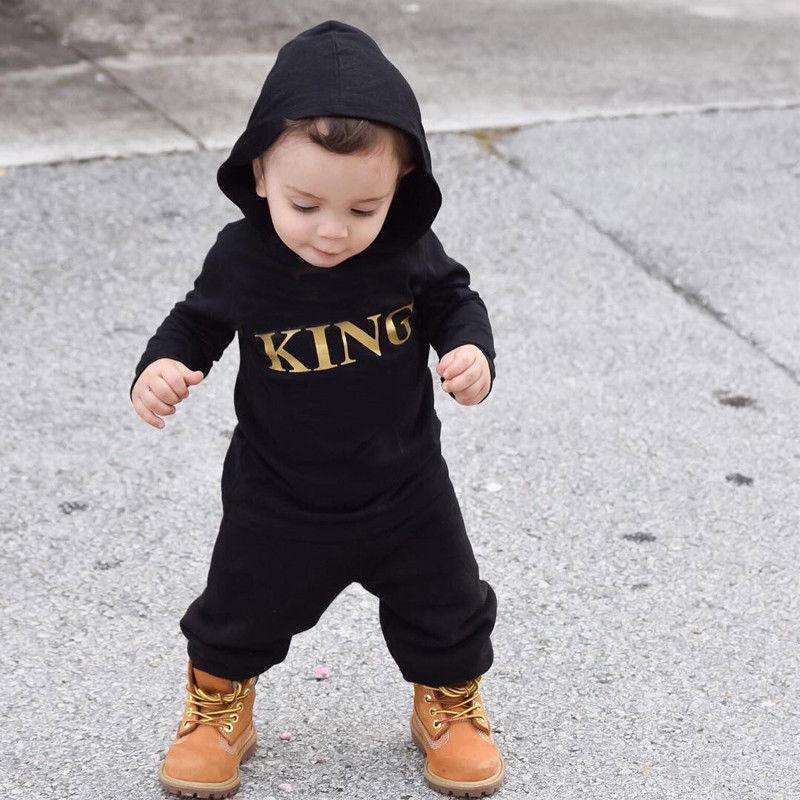 Jumpsuit de Algodón Premium para Bebé Niño con Capucha