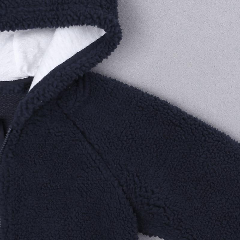 Winter Warm Cartoon Bear Hooded Jacket for Newborns