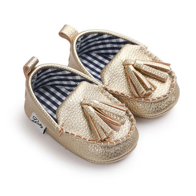 Premium Baby Slippers for First Steps - Soft Leather Shoes