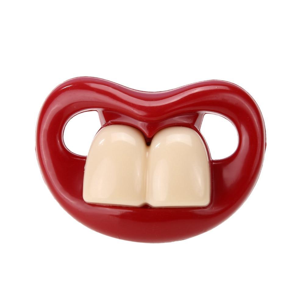Funny Food Grade Silicone Baby Pacifier for Boys and Girls