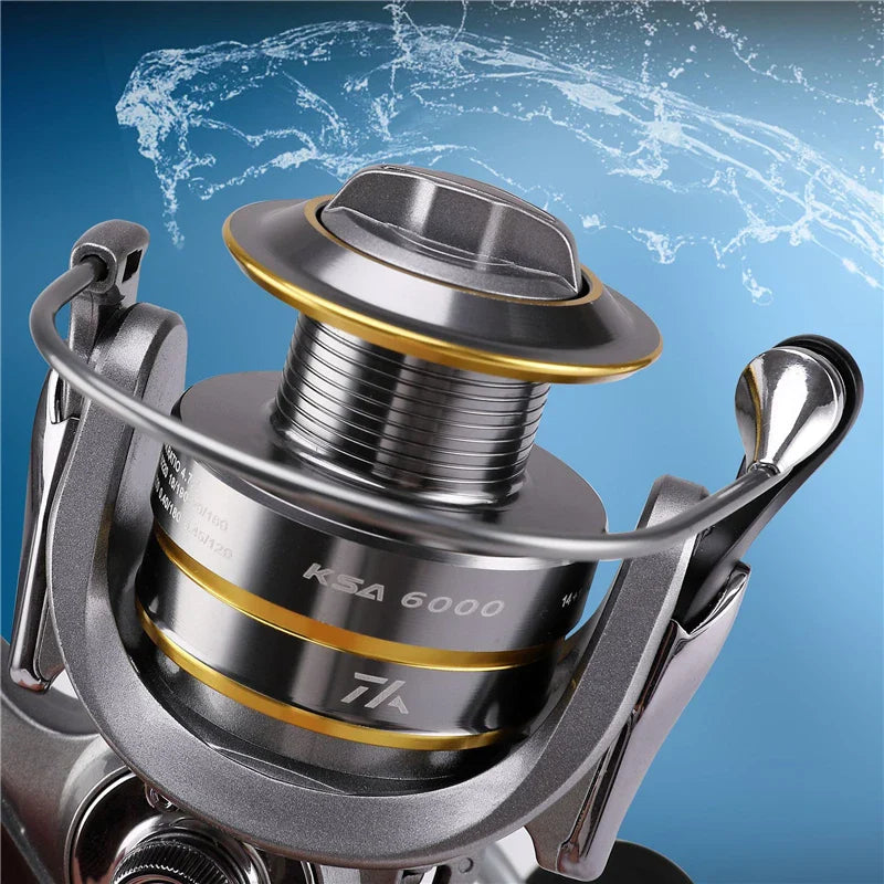 Premium 14+1 BB Double Spool Fishing Reel - High Speed
