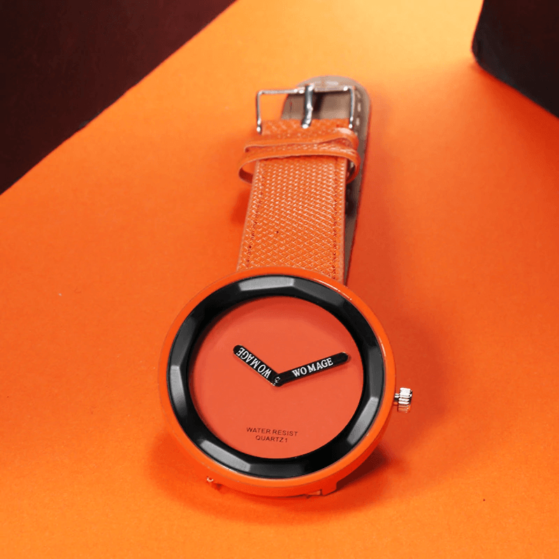 Vintage Retro Classic Women's Leather Watch