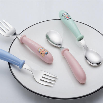 Premium Stainless Steel Toddler Flatware Set