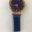 Luxury Gradient Dial Women's Watch with Milan Strap