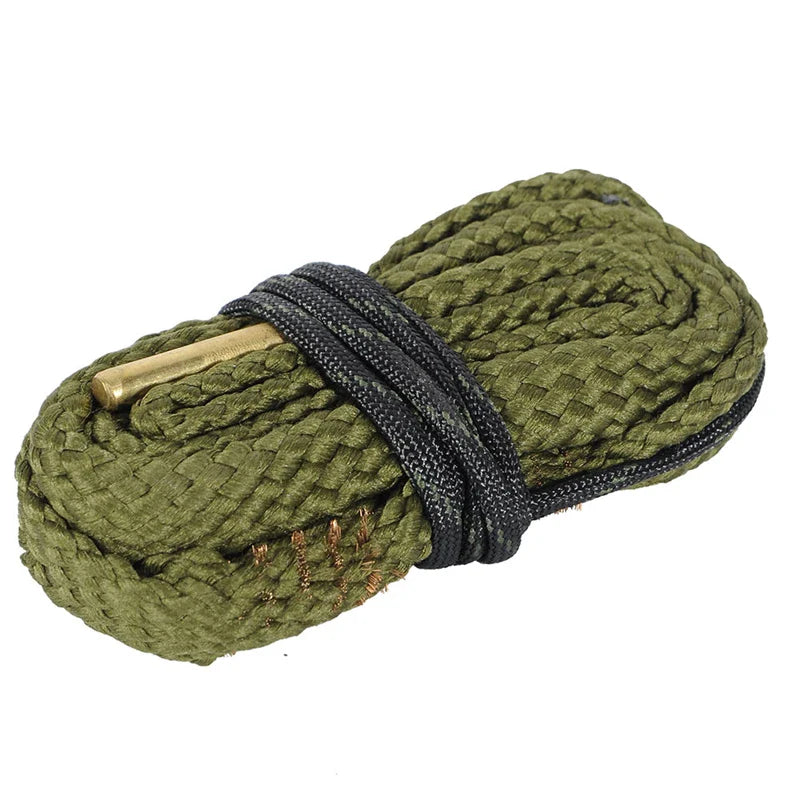 Hunting Gun Bore Cleaner Snake.22 Cal.223 Cal.38 Cal& 5.56mm,7.62mm,12GA Rifle Cleaning Kit Tool Rifle Barrel Calibre Snake Rope - Korvel