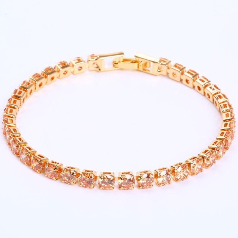 Elegant Cubic Zirconia Tennis Bracelet for Men and Women
