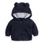 Winter Warm Cartoon Bear Hooded Jacket for Newborns
