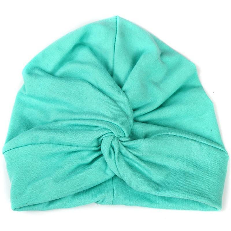 Gorro Turbante de Algodón Suave para Niñas - Estilo Bohemio