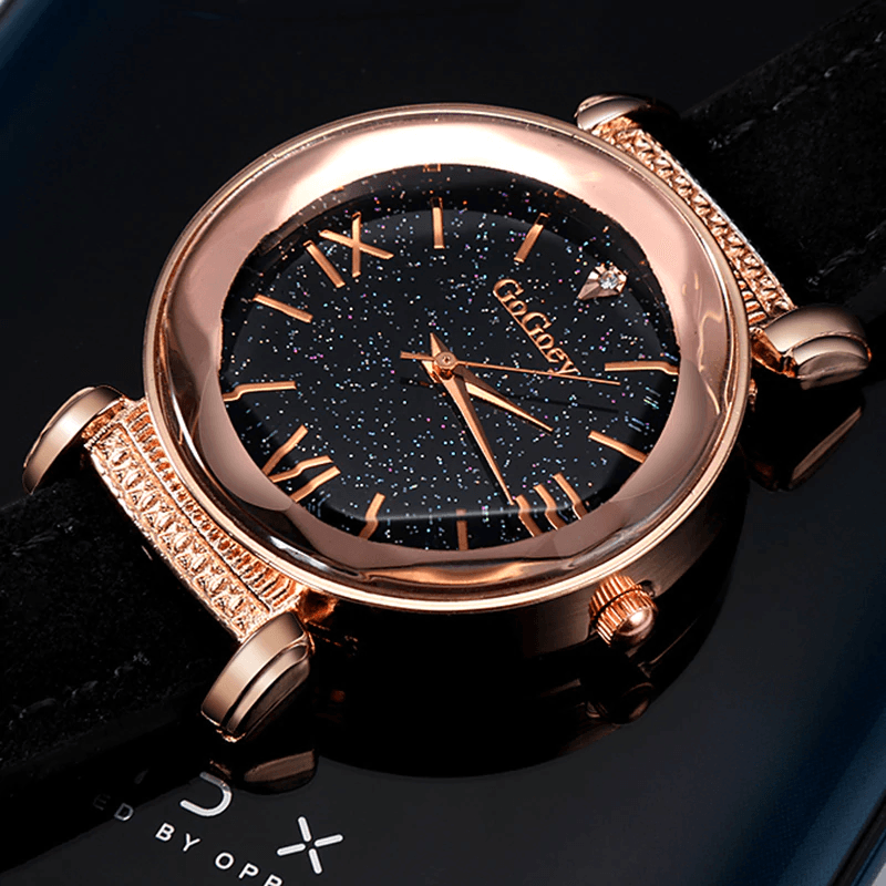 Montre de Femme Luxe Ciel Étoilé - Montre de Mode Élégante