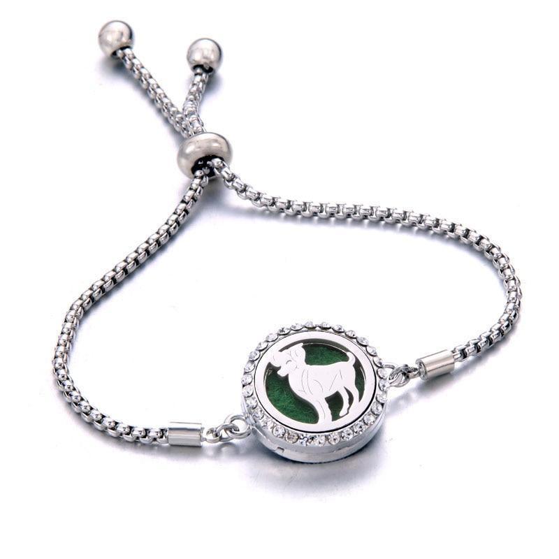 Luxury Aromatherapy Locket Bracelet for Women