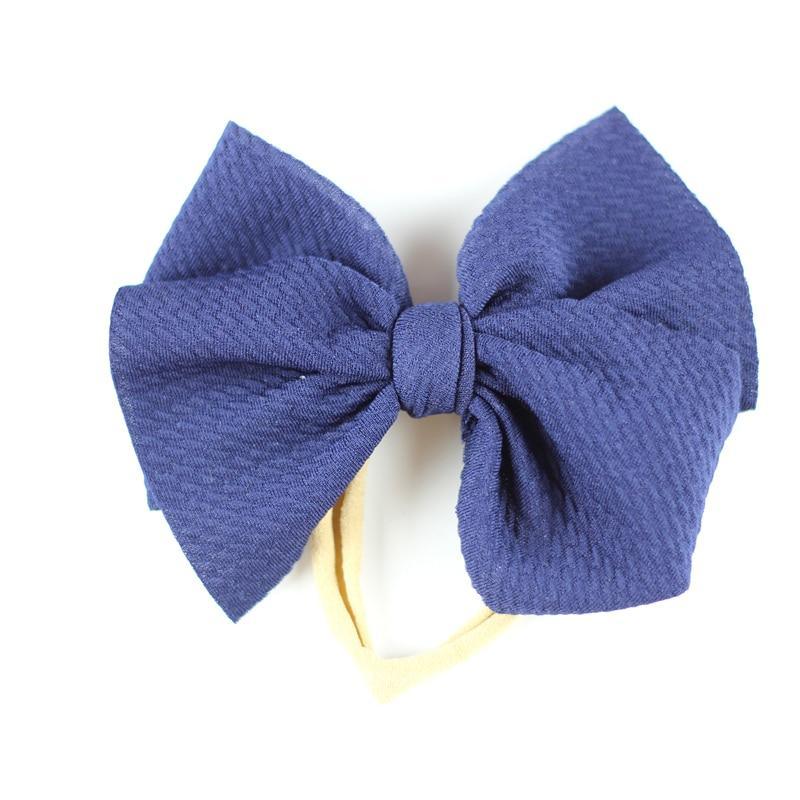 Bandeau Stylé pour Filles Bébé avec Grand Nœud